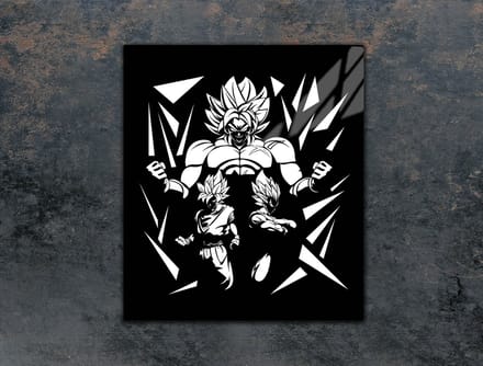 TMK ArtDeko Serie - Snijplank - 45x52 cm - Hartman Glas - Anime Ontwerp