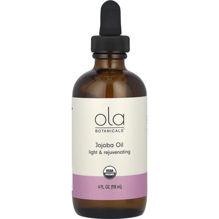Dr. Mercola, Organic Jojoba Oil, 4 fl oz (118 ml) white