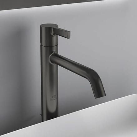 Ideal Standard washbasin faucet with long base and drain BC781A5