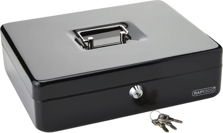 Geldcassette 30 cm met Meervoudig Cilinderslot en Robust Ontwerp