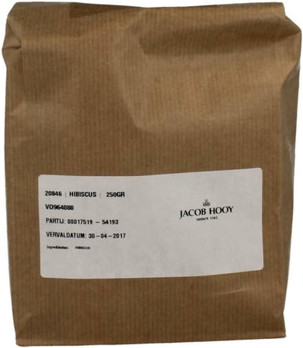 Jacob Hooy Hibiscus Gesneden 250 gr