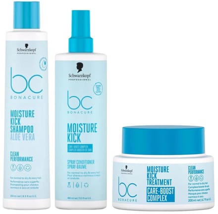 Schwarzkopf - BC Moisture Kick Treatment Spray Set - 250+200ml+200ml