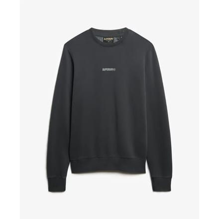 Superdry - Sweatshirt met ronde hals en micrologo - Heren - Truien