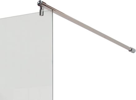 LINEA UNO - Stabilisatiestang compleet 120 cm 10 mm - Chroom - 991090-10mm