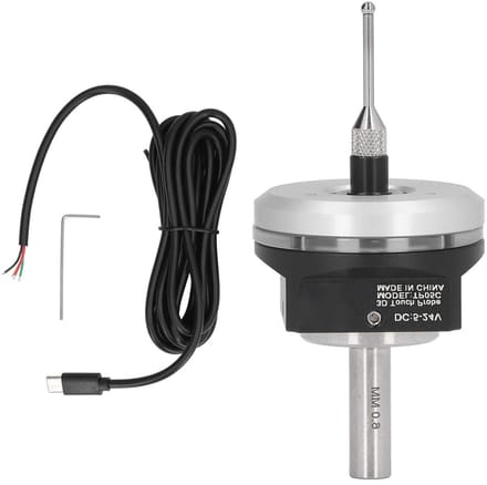 3D Meet Sensor Kit met Waterdichte Touch Probe, 0.24 Inch Shank en 6.6 Ft Kabel voor Precisie Metingen