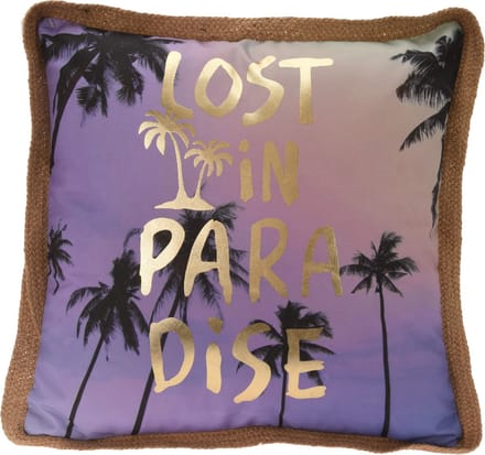 Sierkussen - Palmboom Lost. - 45 Cm X 45 Cm