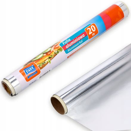 Ravi Breakfast & Baking Aluminium Foil Roll, Grootte 2000 X 29 cm, Multi Colour, One