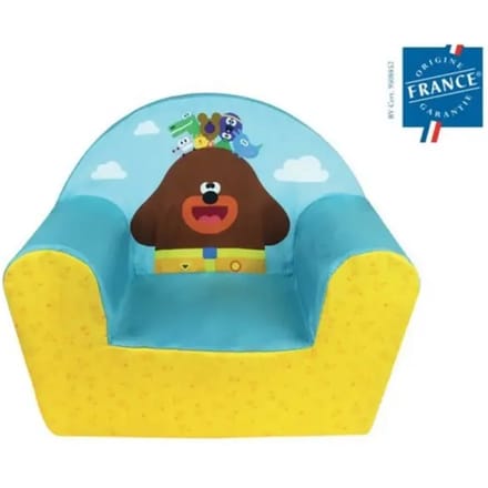 stoel He Oua Oua junior 52 x 33 x 42 cm blauw/geel