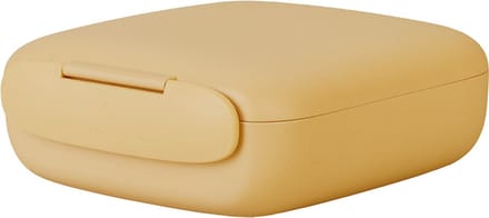 BioLoco PLA urban lunchbox vierkant honey - 16x17,5x6cm