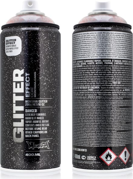 Montana Glitter GOUD spuitbus 400ml