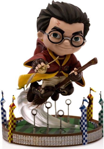 Iron Studios - Statue Harry Potter at the Quiddich Match - Harry Potter - MiniCo Illusion - Figuur