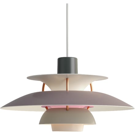 Louis Poulsen - PH 5 Mini Hanglamp - grijs - blauw