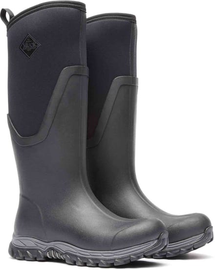 Muck Boot Arctic Sport II Tall | Zwart/Mos - Regenlaarzen - Maat 41 -