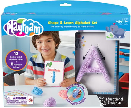 Learning Resources Playfoam® Shape & Learn Alphabet Set - 3+