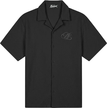 Malelions Diagonal Seersucker Shirt