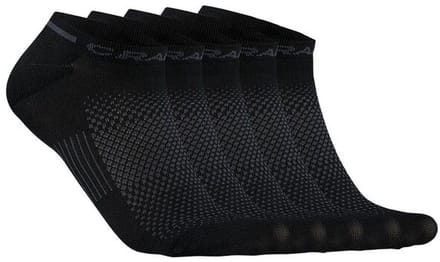 CRAFT ACTIVE SHAFTLESS SOCK 5-PACK Unisex Sportsokken - Zwart