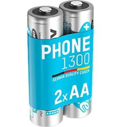 Ansmann DECT maxE HR06 Oplaadbare AA batterij (penlite) NiMH 1300 mAh 1.2 V 2 stuk(s)