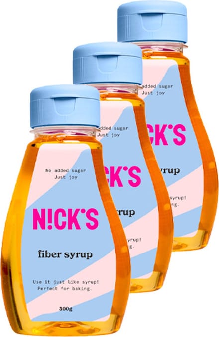Nick's Fiber Syrup - 3 stuks - 3 x 300 gram