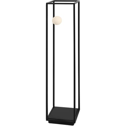 Karman Abachina LED vloerlamp 1-lamp 103cm zwart