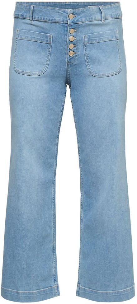Vero Moda Curve Wide fit jeans VMCKAYLA High rise Kick flared fit Jeans