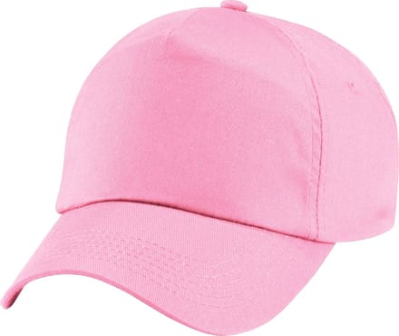 Beechfield Unisex Junior Junior 5 Panel Baseball Cap (Klassiek Roze)