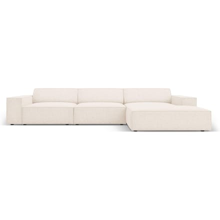4-zitshoekbank Jodie rechts chenille | Micadoni Home
