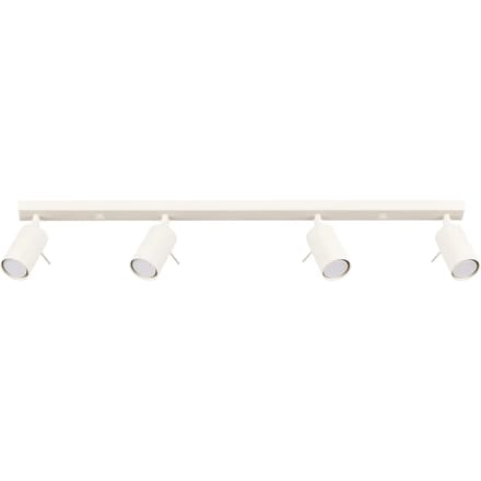 Sollux Lighting Plafondlamp Ring - GU10 - beige - staal - 17x81x6cm