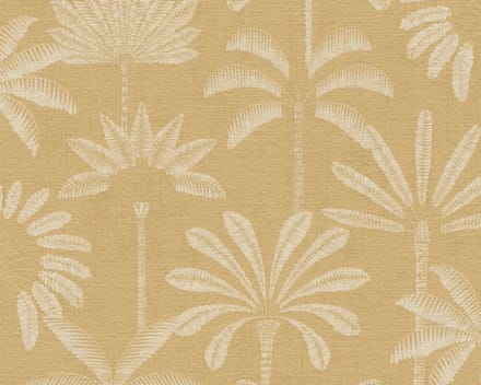 PALMBOMEN BEHANG | Grafisch - Beige Crème - A.S. Création Cuba II