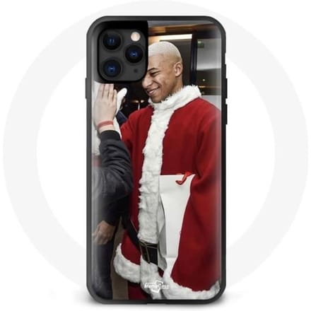 Coque - Maniacase - Iphone 12 Mini - Noir - Souple - Joyeux Noël noir