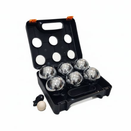 Jeu de boules set - 6 ballen - met accessoires