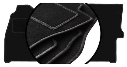 Complete set veloursmatten voor: Mercedes Sprinter II bestelbus (2006-2019)