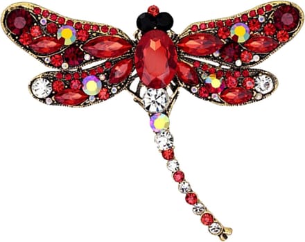 Fako Bijoux® - Broche - Bloem Hart Met Parel XL - 53x53mm - Zilverkleurig