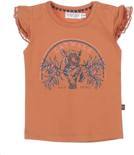 Dirkje V-HEART Meisjes T-shirt - Maat 56