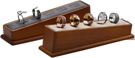 Sieradenhouder - Sieraden organizer - Sieraden tentoonstellen - Massief hout - 19x5x5cm - A