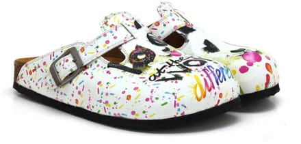 Goby – Panda Splash Dames Clogs – Vegan – Handmade – Maat 35