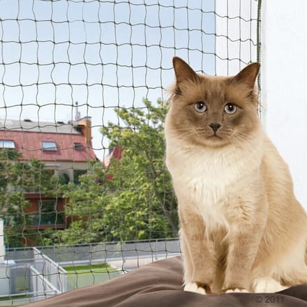 Trixie Protective net reinforced 2 × 1.5 m Olijf Groen