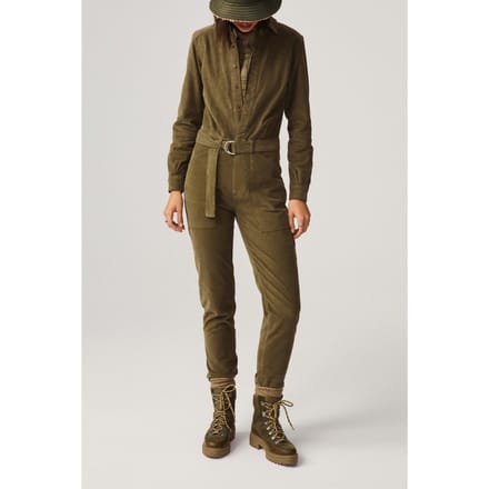BA&SH Combinaison Darius Kaki Maat: L | Jumpsuits Outlet | Dames | Bruin