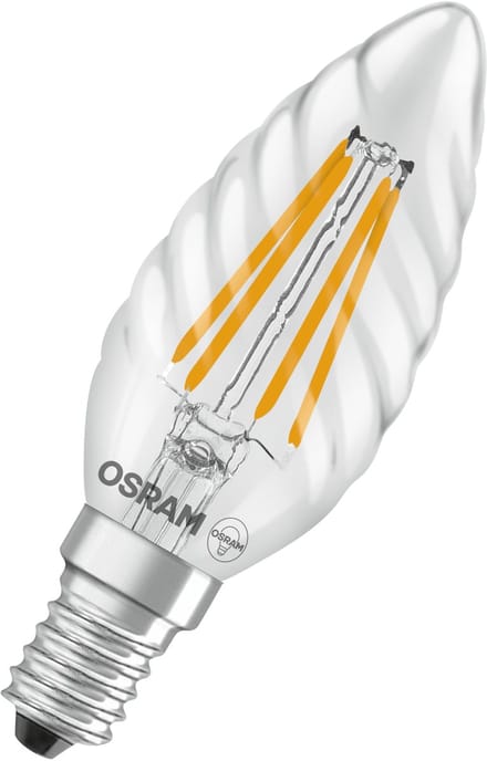 OSRAM - LED RETROFIT CLASSIC BW(40) 3.4w / 827 / 2700K - E14 - 4099854467608