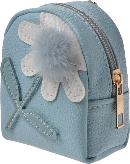 Juleeze Sleutelhanger klein tasje Blauw Synthetisch