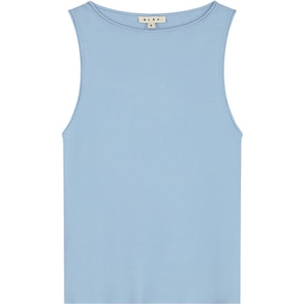 Olaf retro logo sleeveless knit w240704 open air