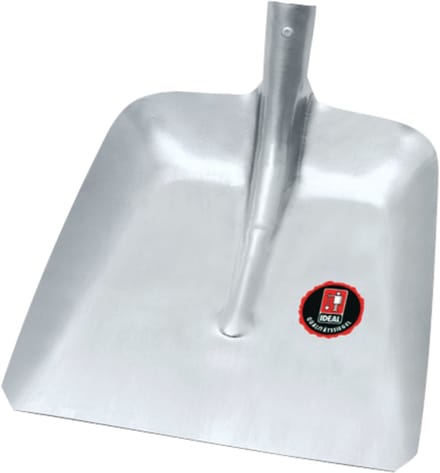 IDEAL Kolenschep Zilver 380x380mm - Zonder steel