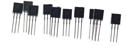 Transistor NPN - Elektronica component - Schakelen en versterken - Hoge spanning - 600 mA - N.v.t.
