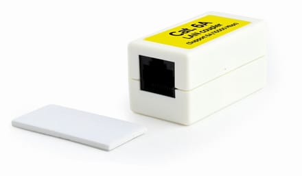 Gembird network coupler - white - Wit