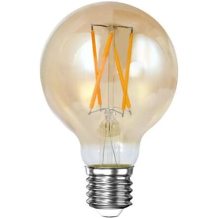 Hoyz lichtbron led [g70] filament bol Ø7 amberkleurig glas