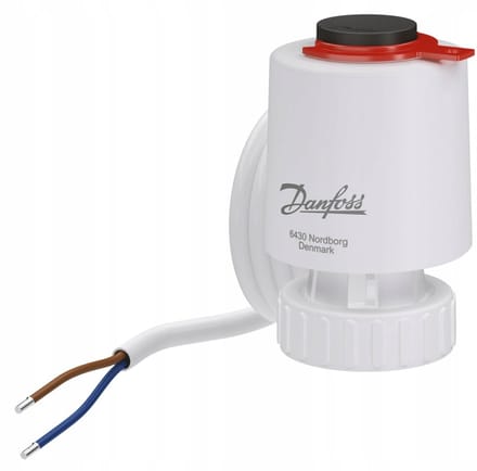 Danfoss TWA-Q 24V NC Thermische Actuator voor AB-QM Klep 1.2m Kabel