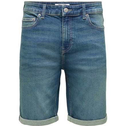 ONLY & SONS Denim shorts ONSPLY Mid rise Regular fit Shorts