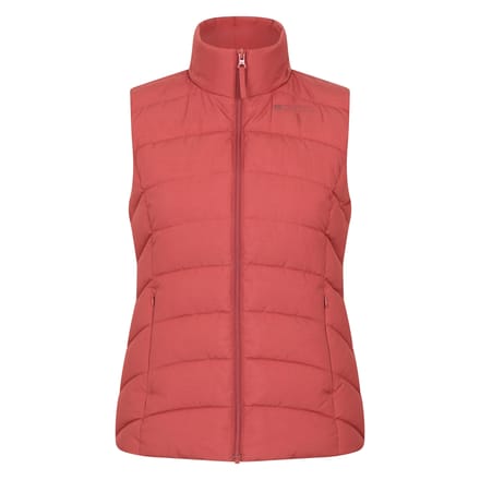 Mountain Warehouse Dames/Dames Opal Gewatteerd Gilet (Gebrande sinaasappel)