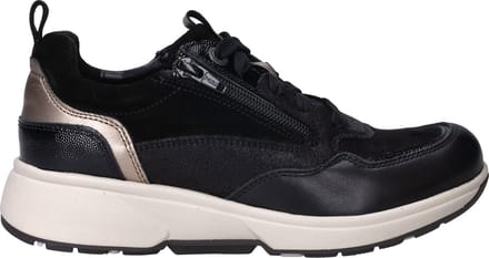 Dames Veterschoenen Xsensible Grenoble Black Combi Hx Zwart - Maat 42