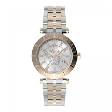 Versace VE2B00521 horloge mannen - Roestvrij Staal - zilver
