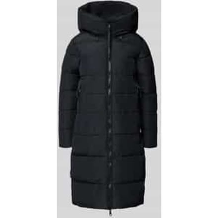 Regular fit buffer jacket met gevoerde opstaande kraag model 'Jilia'